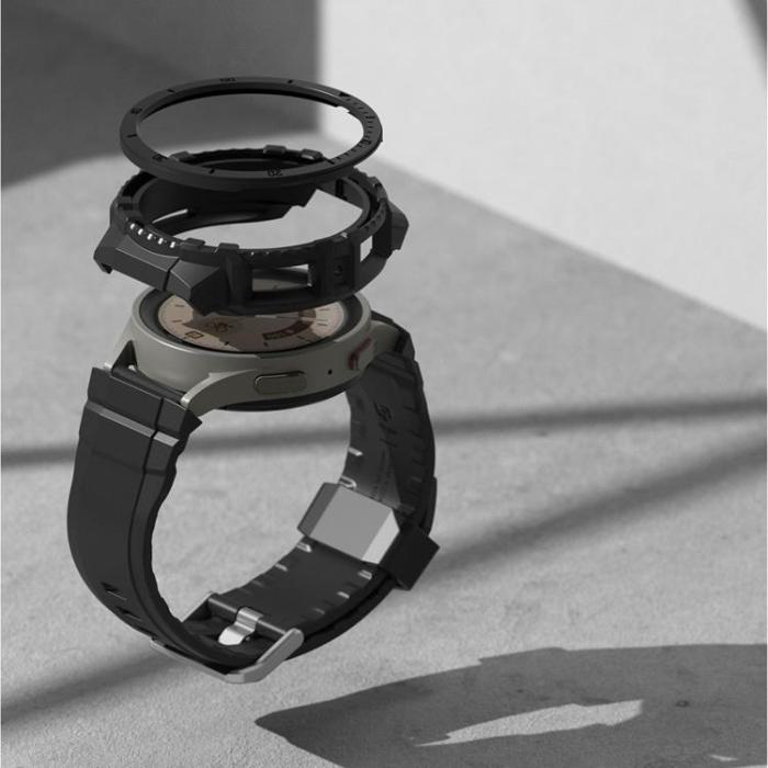 UTGATT - Ringke Galaxy Watch 5 Pro (45mm) Skal Fusion X Guard - Svart