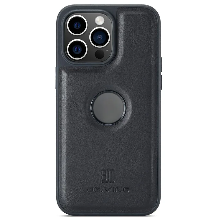 DG.MING Mobilskal till iPhone 16 Pro Max Anti-Drop Läder - Svart | 2353 | AlltMobil