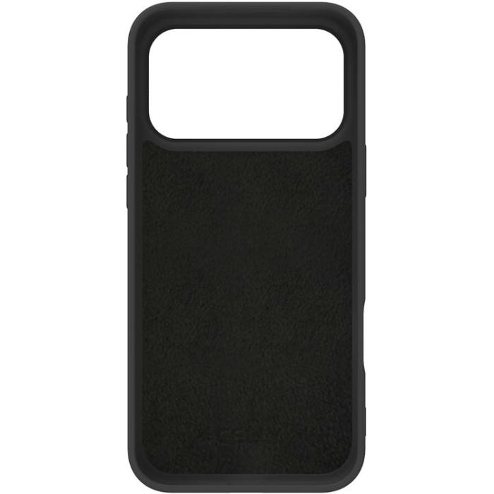 Celly - Celly iPhone 17 Pro Mobilskal MagSafe Cromo Soft Rubber - Svart