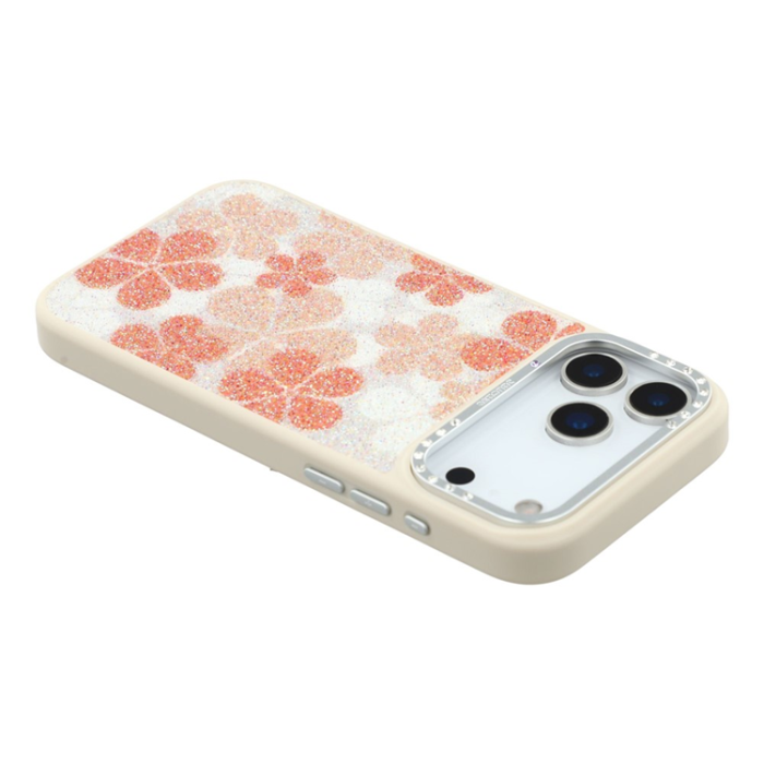JAUCASE - JAUCASE iPhone 17 Pro MagSafe Mobilskal Flower - Vit
