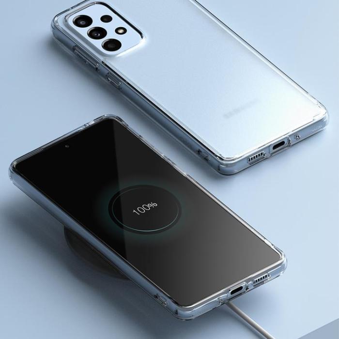 OEM - Ringke Fusion Matte Skal Galaxy A73 - Transparent
