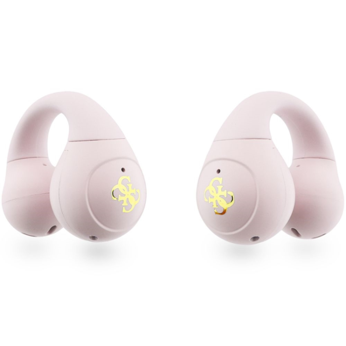 Guess - Guess Trådlös Hörlurar In-Ear Script Metal Logo - Rosa