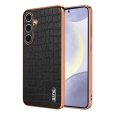 AZNS - AZNS Mobilskal f&ouml;r Samsung Galaxy S26 Plus PU + TPU Krokodiltextur - Svart