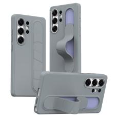 OEM - Mobilskal f&ouml;r Samsung Galaxy S26 Ultra Kickstand PC + Silikon - Gr&aring;