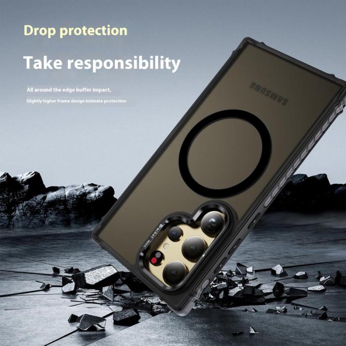 OEM - Mobilskal för Samsung Galaxy S26 Ultra Kickstand Magnetiskt - Svart