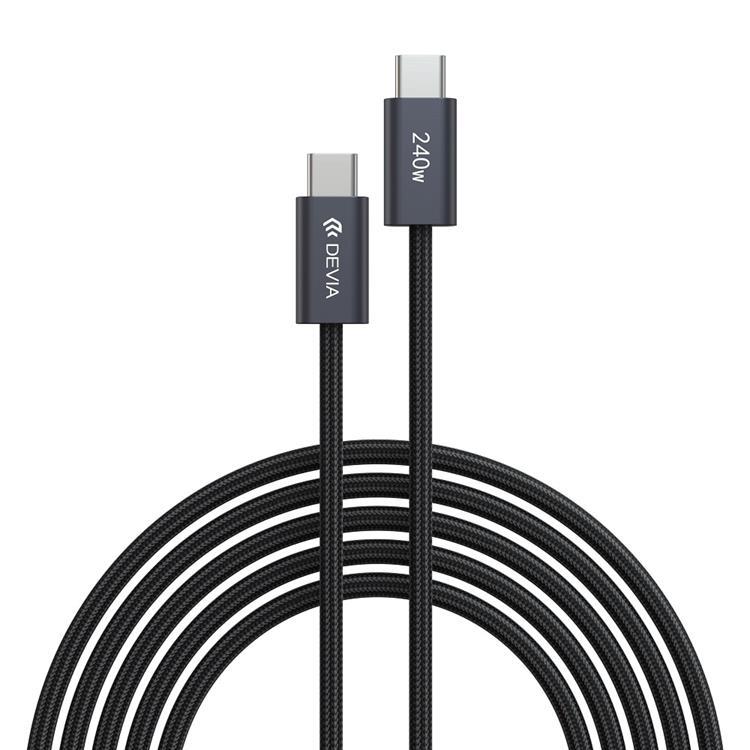 Devia USB-C Till USB-C 2m Kabel 240W PD Extreme - Svart | 3541 | AlltMobil