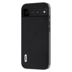 ABEEL - ABEEL Shockproof Case Google Pixel 8 Pro &Auml;kta L&auml;der Svart
