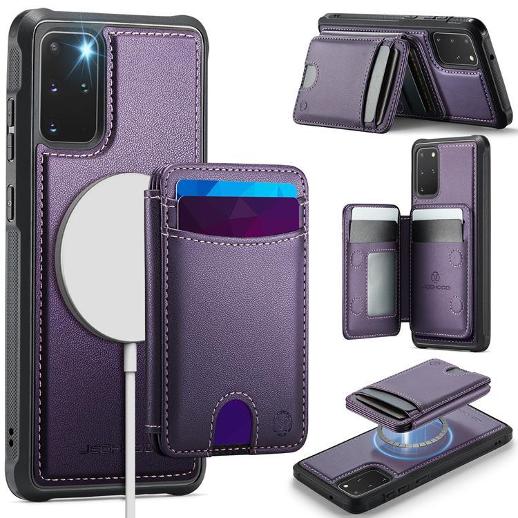 JEEHOOD Mobilskal till Samsung Galaxy S20 Plus Konstläder - Lila | 2353 | AlltMobil