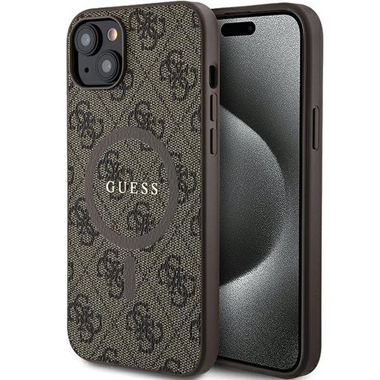 Guess iPhone 15 Plus Mobilskal Magsafe Classic Logo