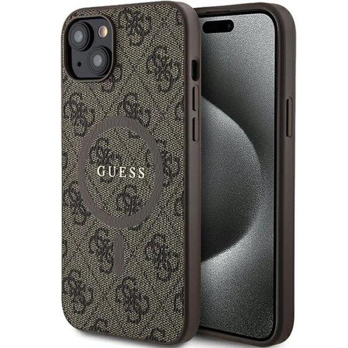 Guess - Guess iPhone 15 Plus Mobilskal Magsafe Classic Logo