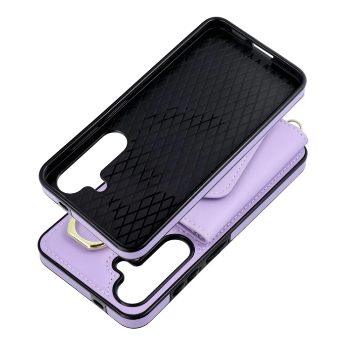 A-One Brand - Galaxy A36 5G Mobilskal Wonder Korthållare - Lila
