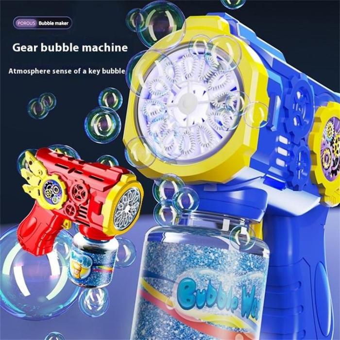 OEM - Bubbelpistol med 1 Flaska Påfyllningslösning för Barn (Ålder 3+)