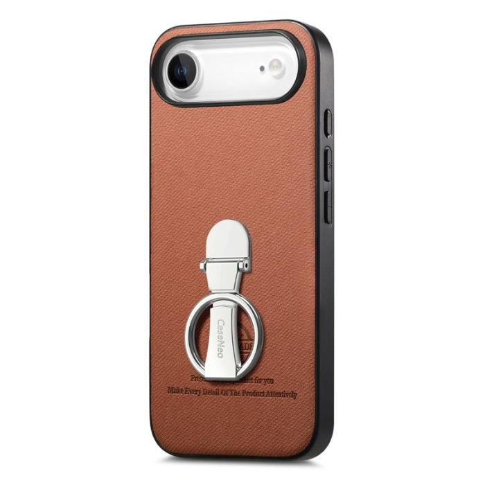 CASENEO - D.G Ming iPhone Air Fodral KonstLäder - Brun