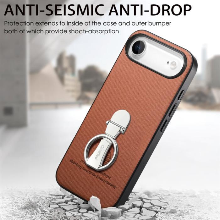CASENEO - D.G Ming iPhone Air Fodral KonstLäder - Brun