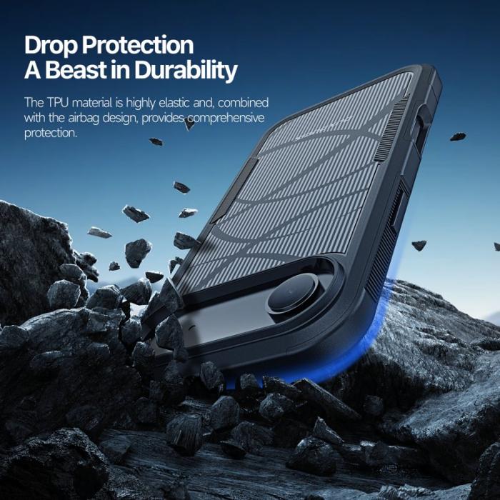 Dux Ducis - DUX DUCIS iPhone Air Fodral SHLD Series 10FT Drop Protection - Vit