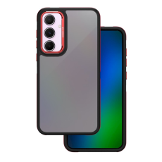 OEM - Galaxy A55 5G Mobilskal Crystal Black - Röd