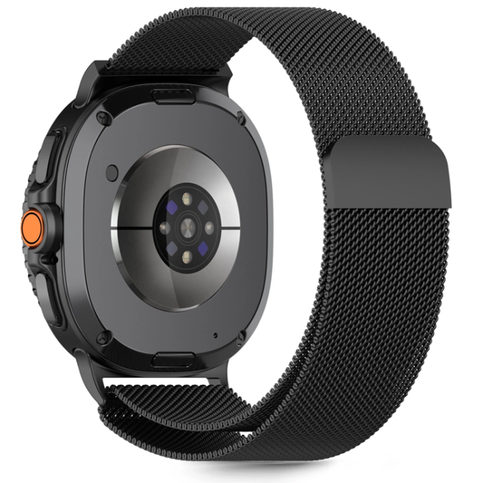 Tech-Protect - Tech-Protect Galaxy Watch 8/8 Classic (40/44/46mm) Armband Milanese - Svart