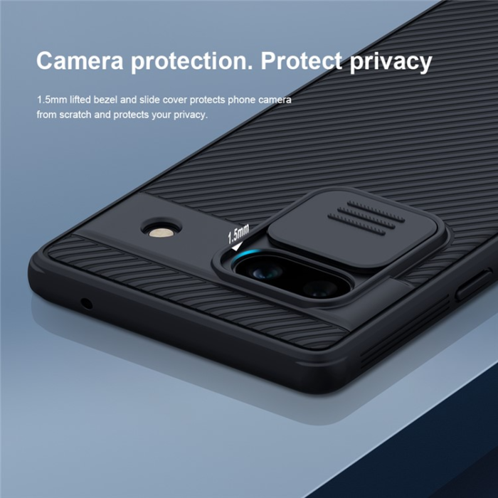 Nillkin - Nillkin Google Pixel 7A Mobilskal CamShield Pro - Svart