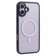 X-Level - X-LEVEL Crystal Clear Mobilskal till iPhone 16 Plus TPU+PC - Svart