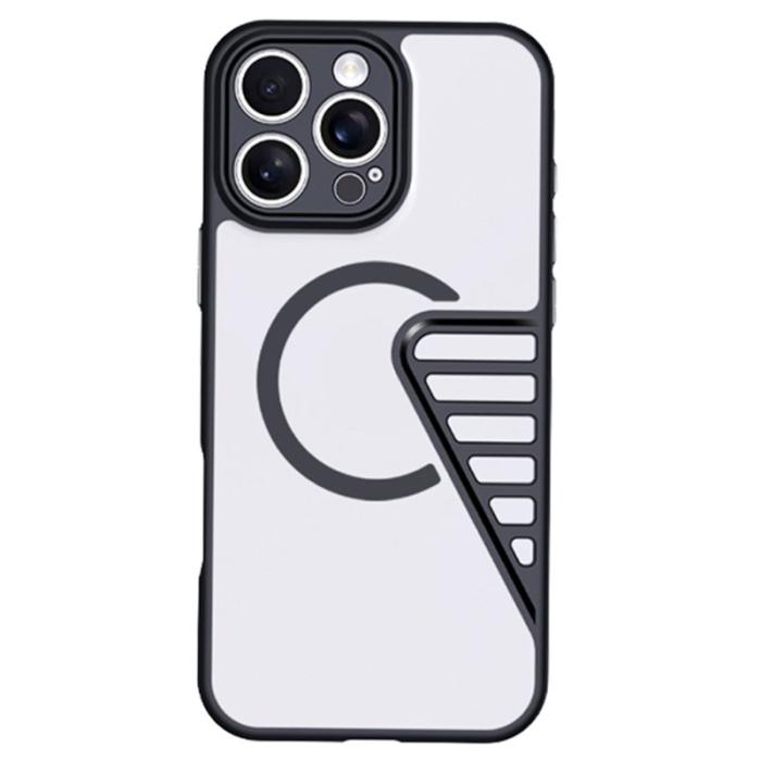 XUNDD - XUNDD XDD-0007 Mobilskal till iPhone 16 Pro MagSafe TPU+PC Svart