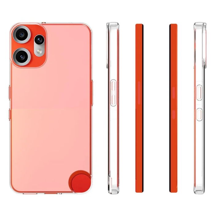 A-One Brand - Nothing CMF Phone 2 Pro Mobilskal Watermark Resistant TPU - Transparent