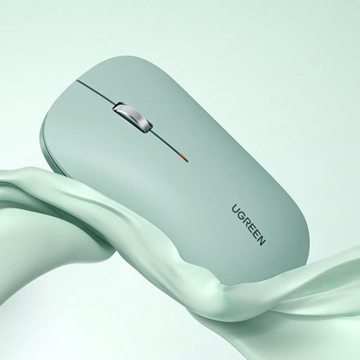 Ugreen - Ugreen Behändig Trådlös USB Mus - Grön