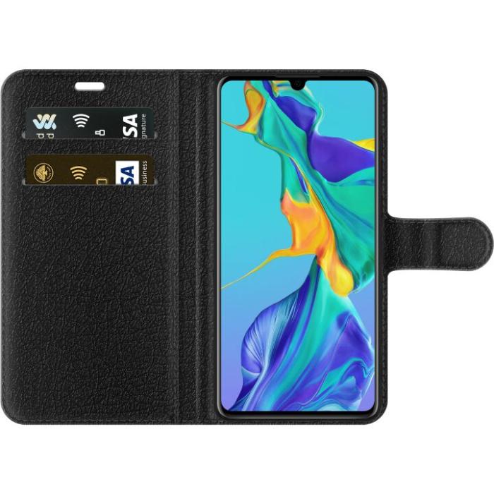 iSecrets - Plånboksfodral till Huawei P30 med Blommor och fjärillar