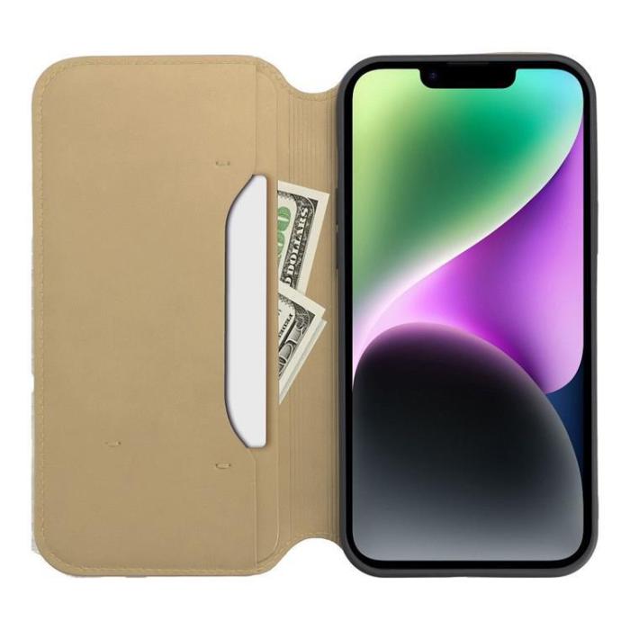 OEM - Galaxy S25 Ultra Plånboksfodral Dual Pocket - Guld