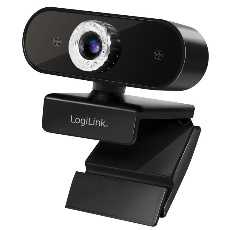 LOGILINK Webbkamera HD 1080p med inbyggd Mikrofon | 264 | AlltMobil