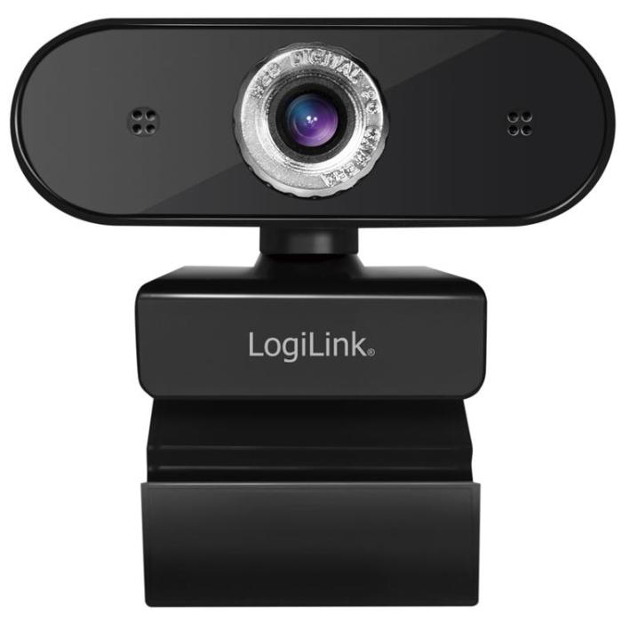 LogiLink - LOGILINK Webbkamera HD 1080p med inbyggd Mikrofon
