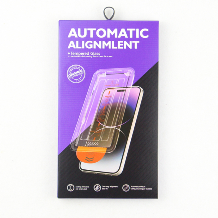 OEM - iPhone 14 Plus Härdat Glas Skärmskydd 9D Easy Tool - Clear