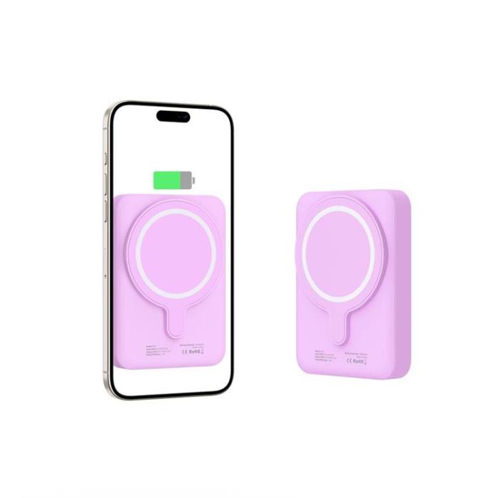 Tech-Protect - Tech-Protect Power Bank 10000mah Magsafe PB11 Lifemag - Lilac