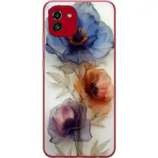 Gustaf - Mobilskal till Samsung Galaxy A03 med Silkesblommor