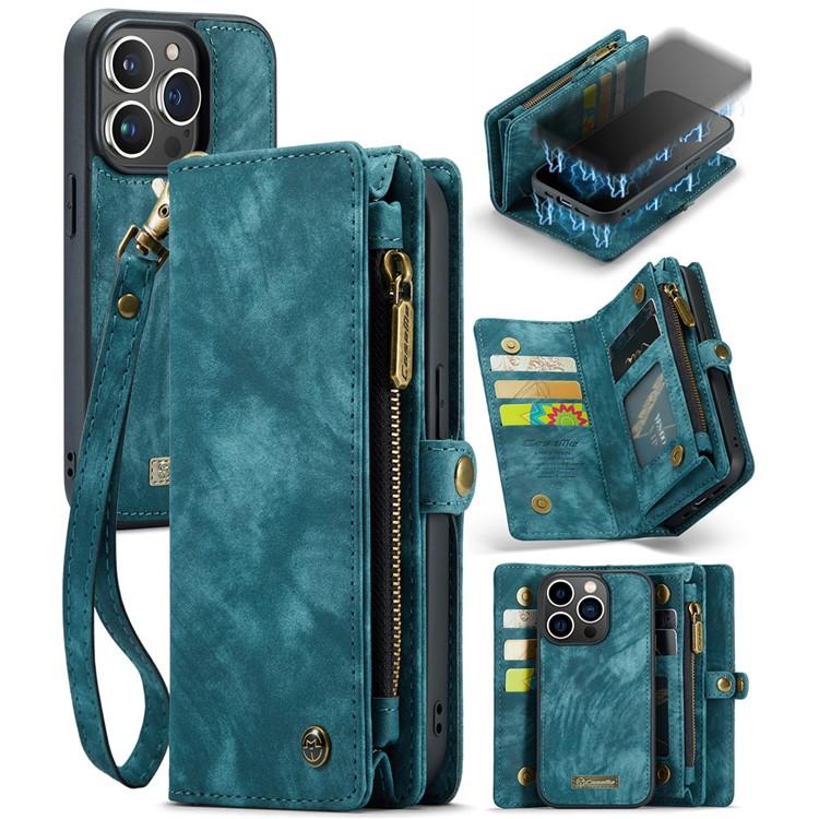 CASEME iPhone 15 Pro Max Plånboksfodral 008 Detachable - Blå | 2353 | AlltMobil