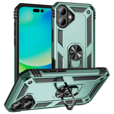 - iPhone 17 Mobilskal med Kickstand - Svartgrön
