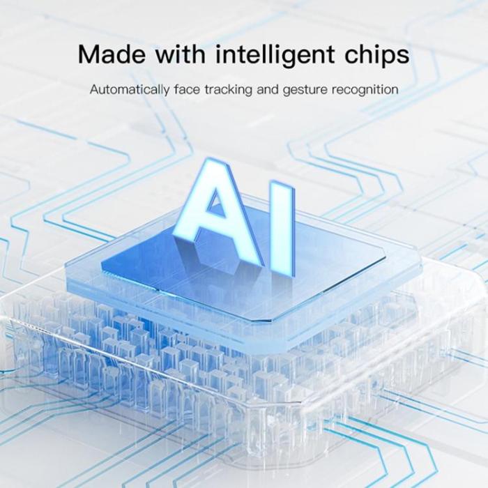 Yesido - YESIDO Gimbal med Ansiktsspårning och Mobilklämma SF15