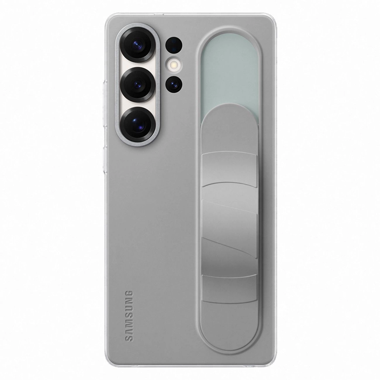 Samsung Galaxy S25 Ultra Mobilskal Standing Grip - Grå | 2353 | AlltMobil