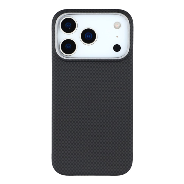 A-One Brand - iPhone 17 Pro Max Mobilskal MagSafe Carbon Fiber - Svart