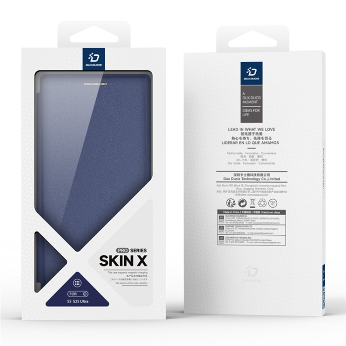 Dux Ducis - Dux Ducis Galaxy S25 Ultra Plånboksfodral MagSafe Skin X Pro
