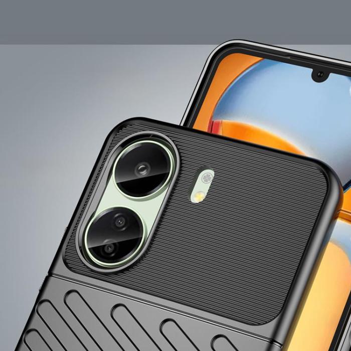 OEM - Xiaomi Redmi 13C Mobilskal Thunder TPU - Svart