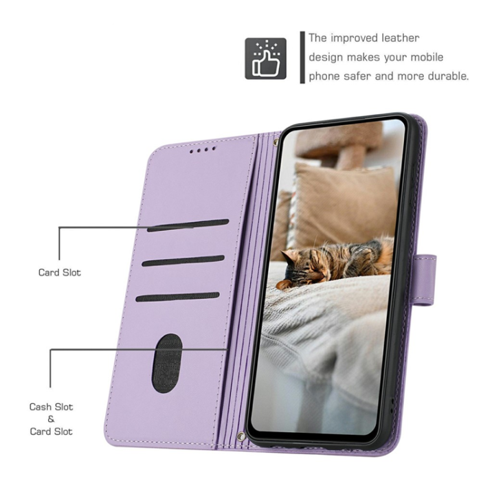A-One Brand - Sony Xperia 1 VII Plånboksfodral Cats Imprint - Lila