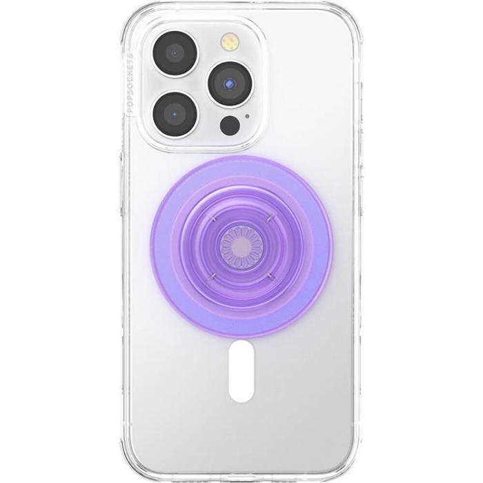 PopSockets - POPSOCKETS PopGrip för Magsafe - Lavender Transparent