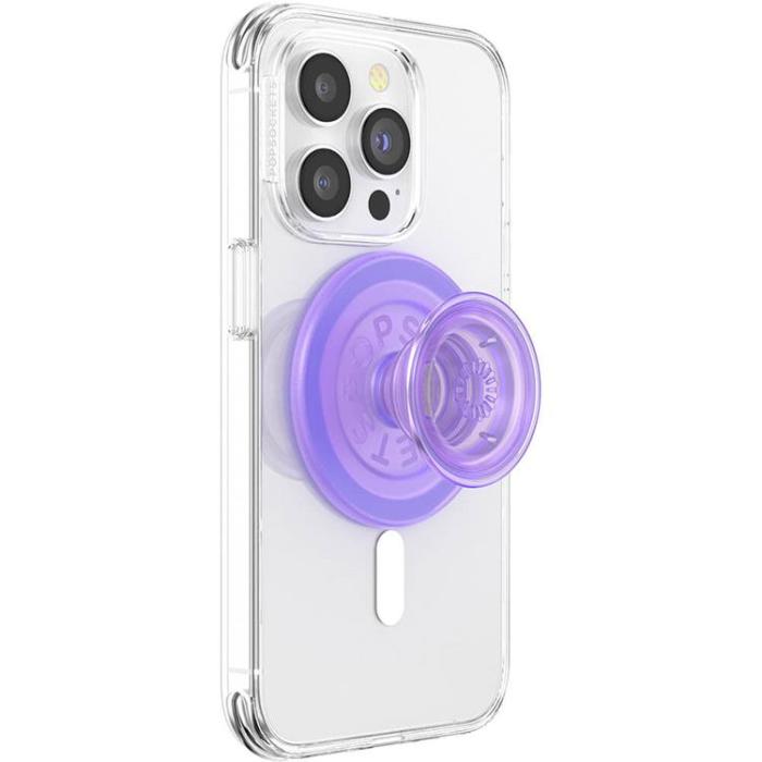 PopSockets - POPSOCKETS PopGrip för Magsafe - Lavender Transparent