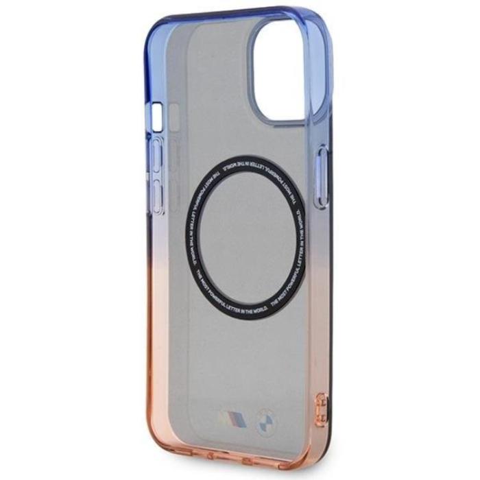 BMW - BMW iPhone 14 Mobilskal Magsafe Gradient Bumper - Grå