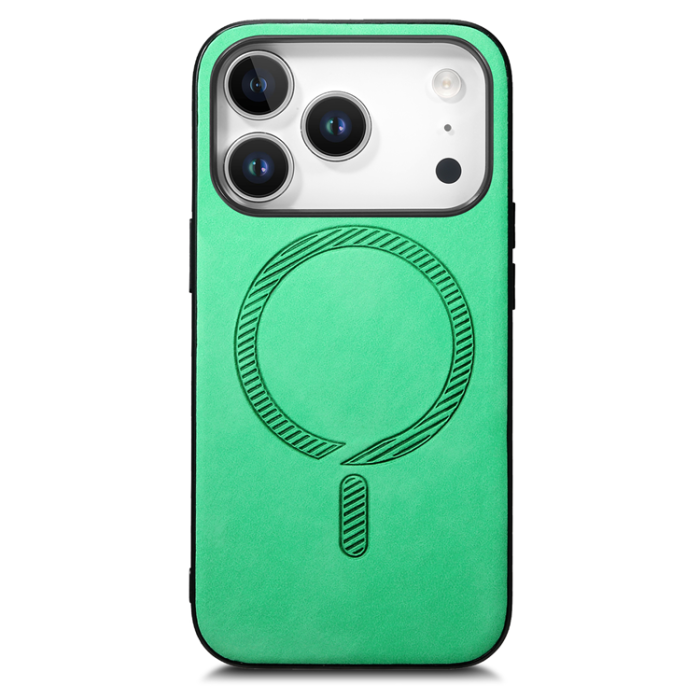 A-One Brand - iPhone 17 Pro Mobilskal MagSafe Skin-touch - Grön