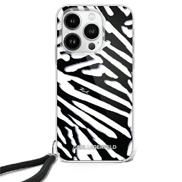 Karl Lagerfeld iPhone 16 Mobilskal IML Zebra Pattern | 2353 | AlltMobil