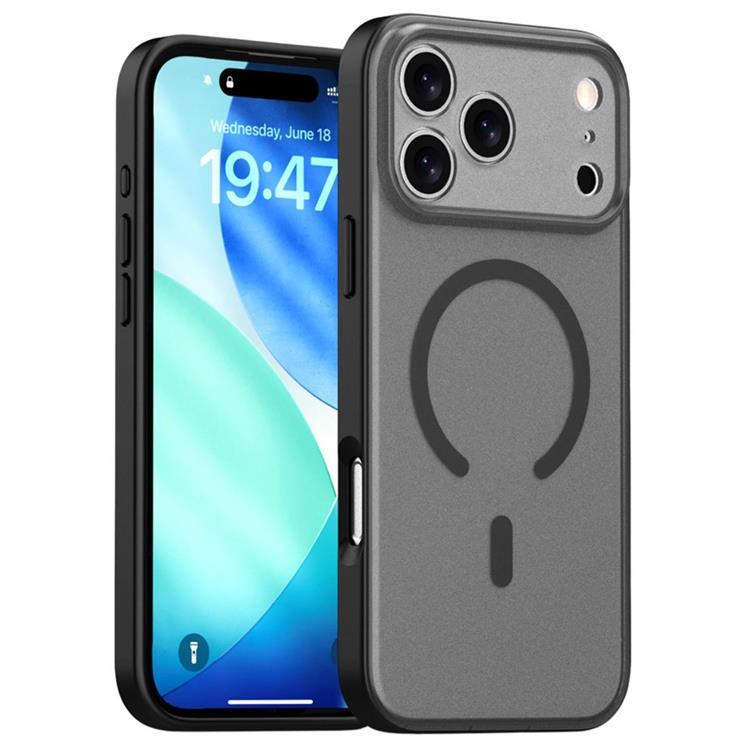 iPhone 17 Pro Max Mobilskal MagSafe Skin Feel - Svart | 2353 | AlltMobil