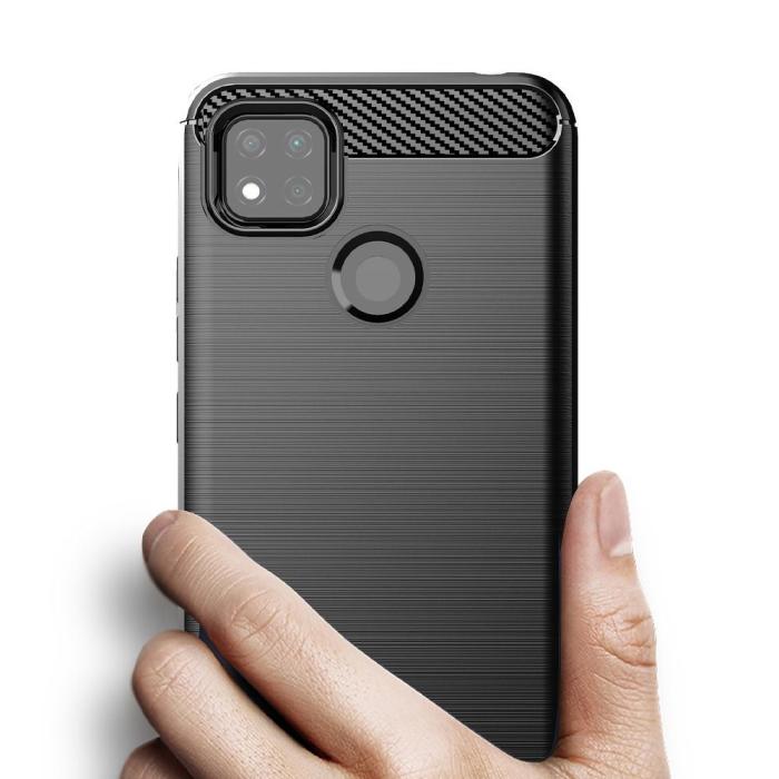 Forcell - Xiaomi Redmi 9C/9C NFC Skal Forcell Carbon - Svart