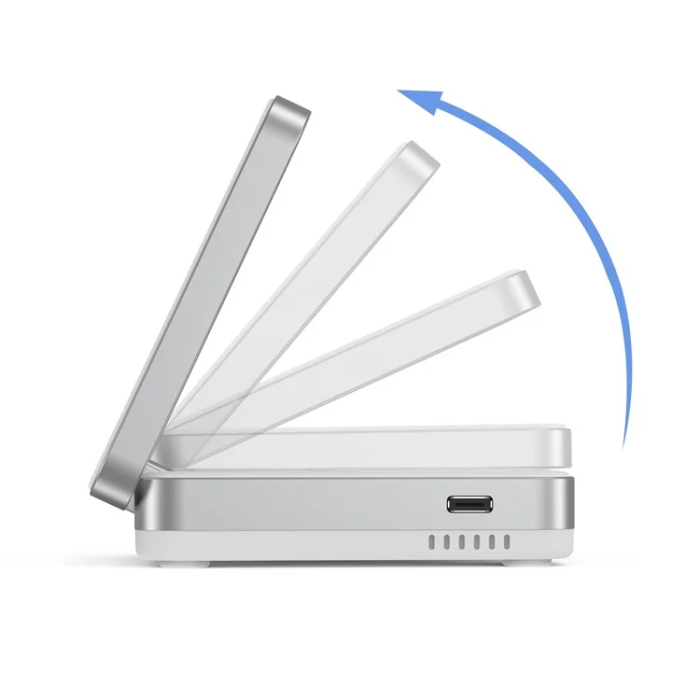 OEM - Qi2 MagSafe Trådlös Laddare Apple Watch, iPhone, Airpods 15W
