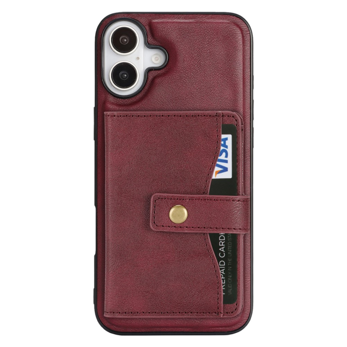 A-One Brand - iPhone 17 Mobilskal MagSafe Detachable Korthållare